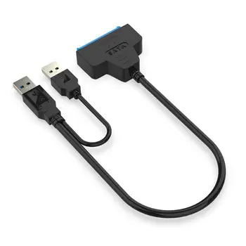 22pin SSD, USB3.0 la SATA Cablu de Date Cablu HDD Solid state Disc Hard Disk Cablu de Alimentare 5Gps SATAIII Cablu USB