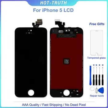 AAAA, de Înaltă Calitate, Ecran LCD Pentru iPhone 5 5G 5S 5C SE 4