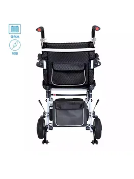 Cel mai bine vandut scaun cu rotile electric greutate 18 KG pliere control inteligent electric dezactiva scaun cu rotile pot fi transportate în avion