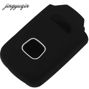 Jingyuqin 30pcs/lot Silicon 5 Butoane de acces fără cheie Auto Inteligent Cheie Fob Caz Acoperire pentru Honda /Civic /Accord Pilot