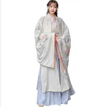 Hanfu Femei Tradiția Chineză Mare Maneca Jacheta Fantasia Femei Cosplay Costum Rochie Fancy Hanfu Costum Pentru Femei Plus Dimensiune