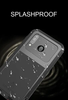 Grele de Protecție Caz de Telefon pentru Samsung Galaxy A40S Dragostea Mei Șoc Puternic Murdărie Dovada de Apă de Metal Armor Cover Pentru Galaxy A40s