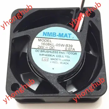 NMB-MAT 1608KL-05W-B39 LQ3 Server Ventilatorului DC 24V 0.07 UN 40x40x20mm 3 fire