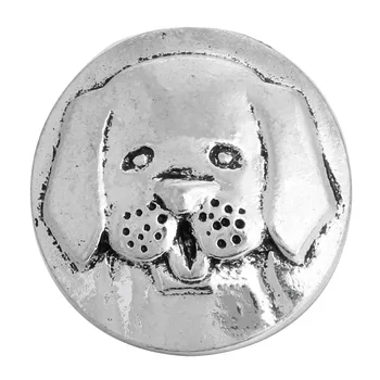6pcs/lot Snap Butonul Bijuterii de Metal Câine Libelula Cal steaua de mare 18mm Butonul Snap Fit DIY Brățară Brățară Colier