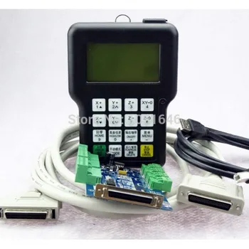 DSP0501 DSP 0501 3 axe de mână Controller versiunea în limba engleză pentru CNC router/ CNC Gravare versiunea în limba engleză și manuală
