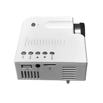 UC28C+ proiectoare Home Proiecție HD Mini Proiector cu LED-uri pentru Home Theater de Divertisment Mini Portabil Miniatura 1080P ONLENY Alb