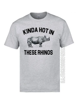 2019 Rinoceri Camasi de Imprimare de Moda Noua Bumbac T-shirt Ace Ventura Citat de Oameni de Calitate de Top Trupa Tricouri de Vara Tricou
