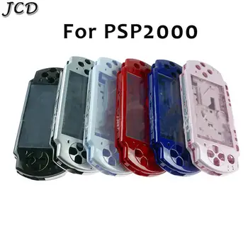 JCD Plin coajă de Locuințe Pentru PSP2000 PSP 2000 Joc Consola Culoare carcasa Completa Shell caz de Înlocuire cu kit butoane