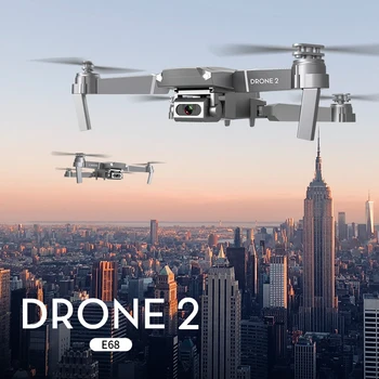 Profissional Drona Cu 4K HD Camera Selfie WiFi FPV cu Unghi Larg de Flux Optic Pliabil RC Elicopter Copil Jucărie