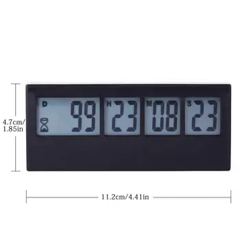 999 de Zile Numărătoarea inversă Ceas LCD Ecran Digital de Laborator Bucătărie Timer Eveniment Memento Pentru Nunta Pensionare Laborator de Gătit Bucătărie Udare