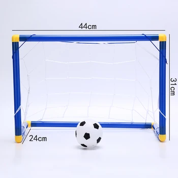 Pliere Mini-Fotbal Minge De Fotbal Poartă Net Set + Pompa Copii Sport De Interior, În Aer Liber, Jocuri, Jucării Copil Ziua De Nastere Cadou De Plastic