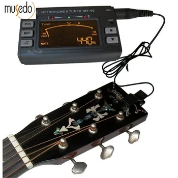 Musedo mt-40 guitar tuner instrument muzical metronom