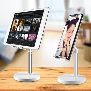 Universal aliaj de Aluminiu Tabelul Telefon Mobil Suport suport Pentru Telefon Suport de birou Pentru Ipad Samsung iPhone Suport de Telefon Monta