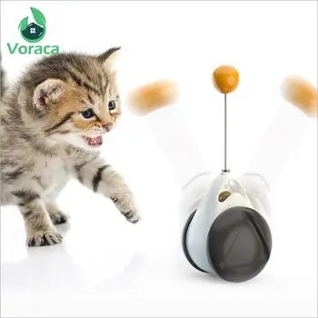Pisică Jucărie cu Roți Automat Inteligent Mingea Lrregular de Rotație a Atrage Cat Jucării Catnip Traning Amuzant Animal de casă Supplies Câine Accesorii