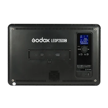 GODOX LEDP260C Ultra-subțire LED 30W Lumina Video Panou Lampa +Acumulator KIT pentru Digital aparat de Fotografiat DSLR Fotografie de Studio