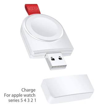 USB Portabil Încărcător Wireless Pentru Apple Watch band 44mm 40mm 42mm 38mm Magnetic de Încărcare Pad pentru iWatch încărcător Stație de Serie 5 4