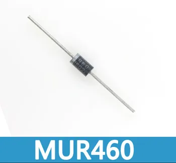 500pcs MUR460 4A 600V MUR460R FACE-201AD de recuperare de tip diodă transport gratuit