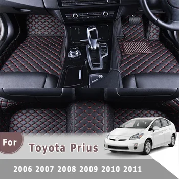 RHD Covoare Pentru Toyota Prius 2011 2010 2009 2008 2007 2006 Masina Covorase Auto Interior Piese Capace Personalizate Proteja Covoare