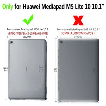 Pentru Huawei Mediapad M5 Lite 10 Temperat Pahar Ecran Protector 9H Film Protector pe mass-Media pad M5Lite 10.1 BAH2-L09 W09 W19