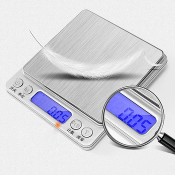 500/0.01 g 1kg/2kg/3000g/0,1 g LCD Portabil Mini-Electronice, Cantare Digitale de Buzunar Caz Poștale Bucătărie Bijuterii Greutate Scară de Echilibru