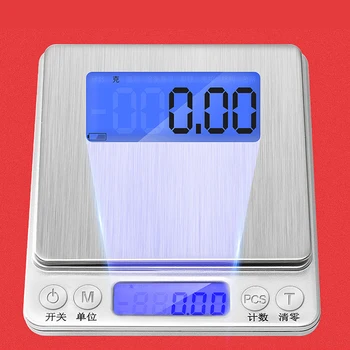 500/0.01 g 1kg/2kg/3000g/0,1 g LCD Portabil Mini-Electronice, Cantare Digitale de Buzunar Caz Poștale Bucătărie Bijuterii Greutate Scară de Echilibru