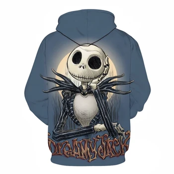 Halloween Craniu Hanorace Jachete Barbati Hanorac 3d Trening Jack Tricou Pulover de Streetwear Haina Picătură Navă ZOOTOP URS