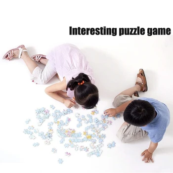 MOMEMO Veneția Peisaj 2D Puzzle de 1000 de Piese Puzzle din Lemn Adulți Peisaj Puzzle Dezvoltarea Intelectuală Jucării 50*75 cm