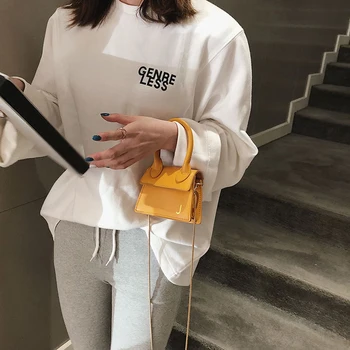 Super-Mini-Lanțuri Cheie Geanta Pentru Femei Designer Saci Crossbody Curea de Umăr Saci Sling 2019 Poșete Și Genți de mână bolsa feminina