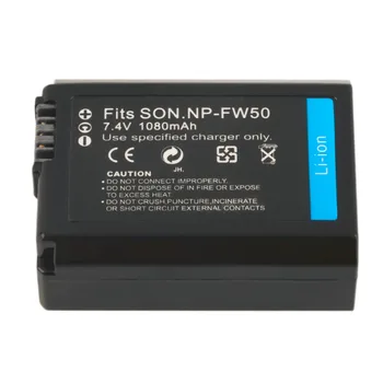 NP-FW50 NP-FW50 7.4 V 1080mah de Înlocuire a Bateriei pentru Sony Camera foto NEX-7 NEX-5N NEX-5R NEX-F3, NEX-3D Alpha A6500 A6300 Celule Li-Ion