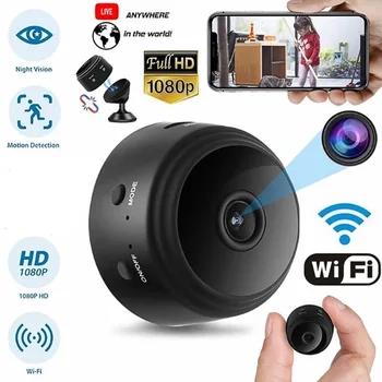 A9 HD 1080P Mini-Home Security Camera WiFi IR Viziune de Noapte camera Video de 360 de Grade Camera IP de Supraveghere CCTV aparat de fotografiat