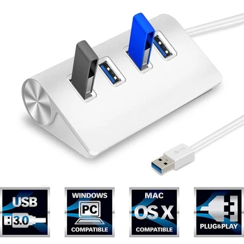 HUB USB 3.0 Multi 4 Port 5Gbps de Mare Viteză Adaptor de Alimentare Multi USB 3.0 Hub USB Splitter Pentru Laptop Adaptor Accesorii de Calculator