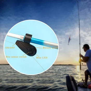 Pescuit cu Musca Alarme Inteligente Tijă de Pescuit Bluetooth cu Alarmă Electronic Indicator pentru Telefoane