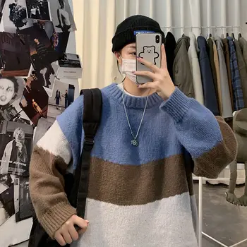 BANNAJI Barbati Vrac se Potrivi Hip Hop de Moda 2020 Iarna Barbati Harajuku Streetwear Jachete coreean Picătură de Umăr Pulover Pentru bărbați