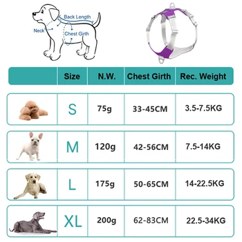 Hamul Vesta Respirabil Ham Reflectorizant De Formare De Câine Hamuri Guler Pentru Mediu Pentru Câini De Talie Mare Labrador Animale De Companie Consumabile