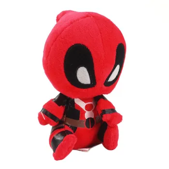 Disney Marvel Kawaii Deadpool Film Papusa de Plus X-man Umplute Perna Moale Jucărie pentru Copii cadouri Deadpool Jucării de Crăciun pentru Băiat