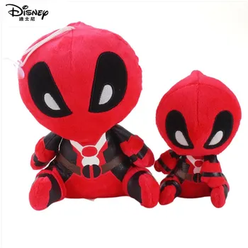 Disney Marvel Kawaii Deadpool Film Papusa de Plus X-man Umplute Perna Moale Jucărie pentru Copii cadouri Deadpool Jucării de Crăciun pentru Băiat