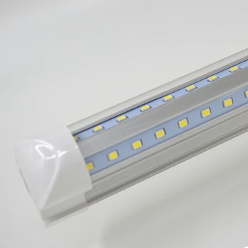2-50/pachet în formă de V, LED Tube Lumini 2ft 3ft 4ft 5ft 6ft 8ft 270 unghi Bec T8 Integrat de Prindere Corelate Bar Lampă Super Luminoase