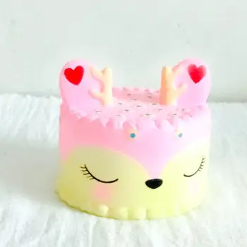 11cm Kawaii Unicorn Tort Parfumat Squishy Farmec Lent în Creștere de Simulare Copil Jucărie pentru Telefon Mobil Cheie Pandantiv Curea