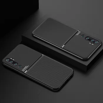 Magnetice Masina Telefon Caz Pentru Xiaomi 10T CC9 Pro Nota 10 POCO X3 NFC M3 MIX3 5G Redmi Nota 9 9 8Pro 7 K20 Silicon Piele Caz
