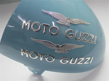 Motocicleta 3D impermeabil Vultur Autocolant Moto Guzzi Decalcomanii de culoare argintie