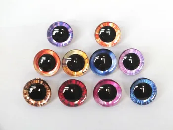 20buc 14mm/16mm/18mm/20mm/25mm 3D siguranță jucărie ochii de Culoarea Ochilor de Păpușă DIY + sclipici materiale Nețesute -Posibilitatea de a alege dimensiunea și culoarea