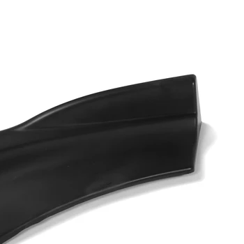 Noul Negru Mat Masina Bara Fata Splitter Buze Body Kit, Spoiler Difuzor Deflector Buzele de Paza Pentru Pentru Dodge Charger SRT-2019