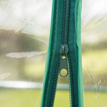 ELEG-PVC Cald Garden Rangul de uz Casnic Mini Plante cu efect de Seră de Acoperire rezistent la apa Anti-UV pentru a Proteja Gradina Plante Flori (Fără Fier S