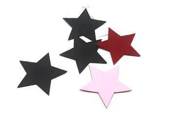 Coase pe 8.5 cm 20buc/lot lucios dimensiuni mari stele Căptușit Patch-uri de Aplicatii Pentru Haine de Cusut Consumabile Decor
