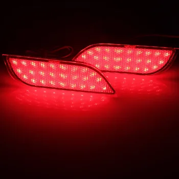 ANGRONG 2x 26 SMD LED Roșu Bara Reflector Coada Opri Lumina de Frână Pentru Subaru Impreza Exiga Moștenire al XV-lea(CA228)