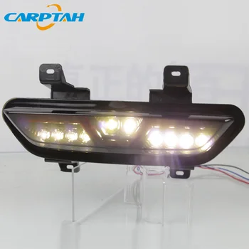 1BUC LED Lampă de Ceață Spate Pentru Ford Mustang 2017 2018 LED-uri Auto Bumper Lumina de Frână cu LED-uri de Lumină de Marșarier Lumina Reflectorului 3-în-1 Funcții