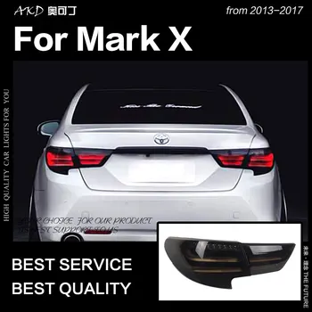 AKD Styling Auto pentru Toyota Mark X stopuri 2013-2017 Noi Judit spate cu LED-uri Lampa cu LED DRL Semnal Frână Inversă Accesorii auto
