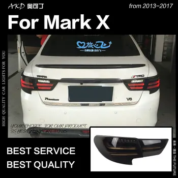 AKD Styling Auto pentru Toyota Mark X stopuri 2013-2017 Noi Judit spate cu LED-uri Lampa cu LED DRL Semnal Frână Inversă Accesorii auto