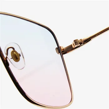 Oulylan Femei Bărbați ochelari de Soare Patrati de Brand Designer de Moda Retro Gradient Shades Ochelari de Soare Vinage Damele de Lux, Ochelari de UV400