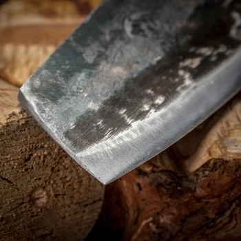 Mână forjate cuțit de bucătărie din oțel carbon de Înaltă satâr de Bucătărie ascuțit felie de cuțit bucătar Profesionist cuțitul ucide Pește cuțit